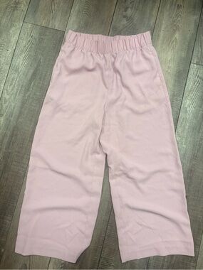 H&M Pale Pink  Wide Leg Pants Women’s size SM